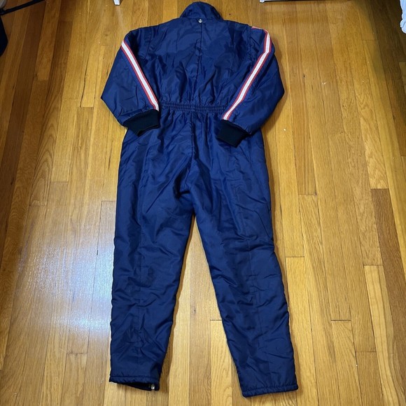 Vintage St. Moritz Blue Ski Suit Youth Size 12 - Picture 3 of 3